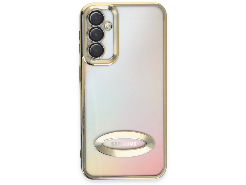 Newface Samsung Galaxy A14 4G Kılıf Slot Silikon - Gold