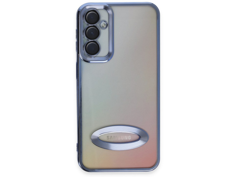 Newface Samsung Galaxy A14 4G Kılıf Slot Silikon - Sierra Blue