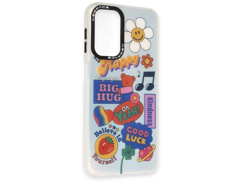 Newface Samsung Galaxy A23 4G Kılıf Estoril Desenli Kapak - Estoril - 15