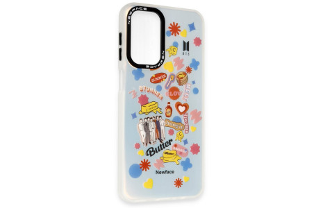 Newface Samsung Galaxy A23 4G Kılıf Estoril Desenli Kapak - Estoril - 16