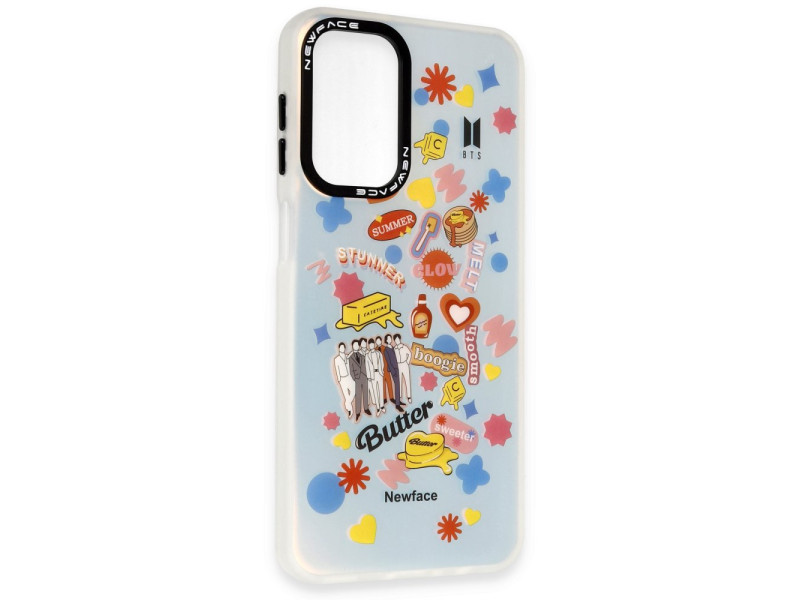 Newface Samsung Galaxy A23 4G Kılıf Estoril Desenli Kapak - Estoril - 16
