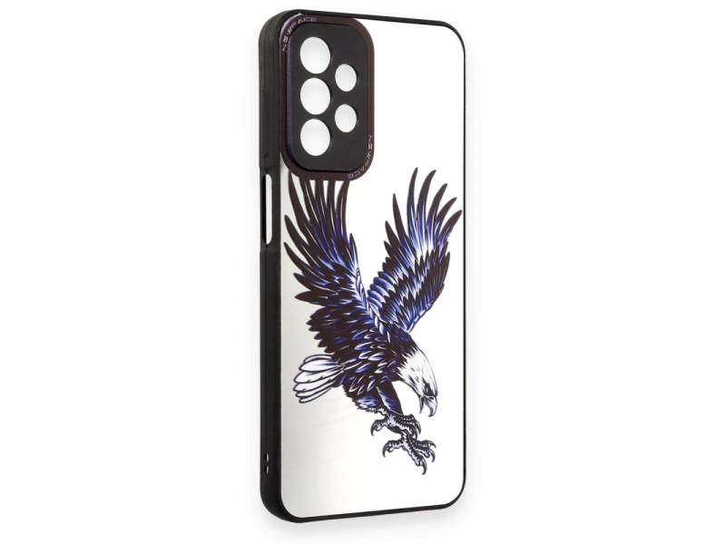 Newface Samsung Galaxy A23 4G Kılıf Mirror Desenli Kapak - Mirror - 1