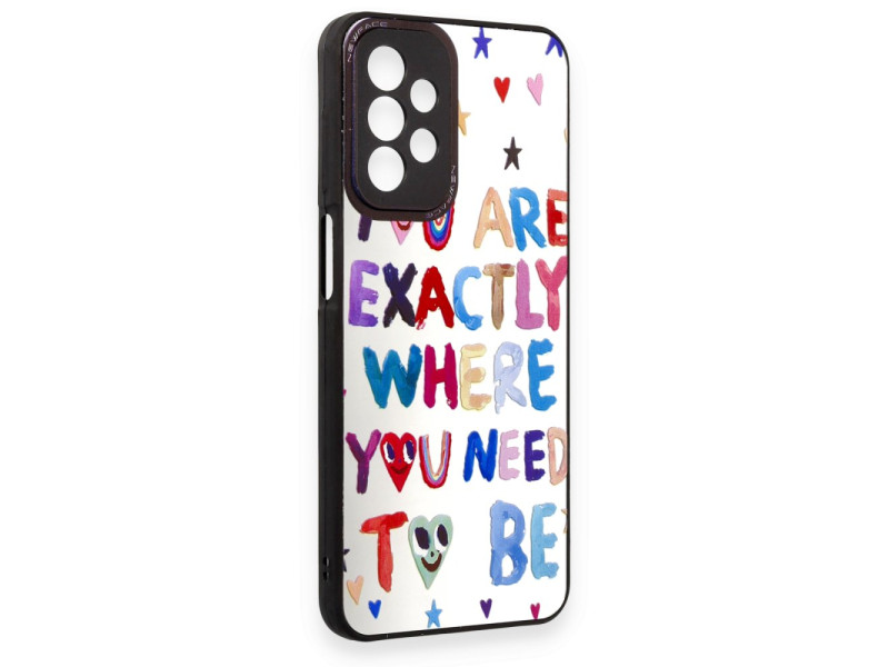 Newface Samsung Galaxy A23 4G Kılıf Mirror Desenli Kapak - Mirror - 10