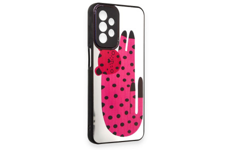 Newface Samsung Galaxy A23 4G Kılıf Mirror Desenli Kapak - Mirror - 12