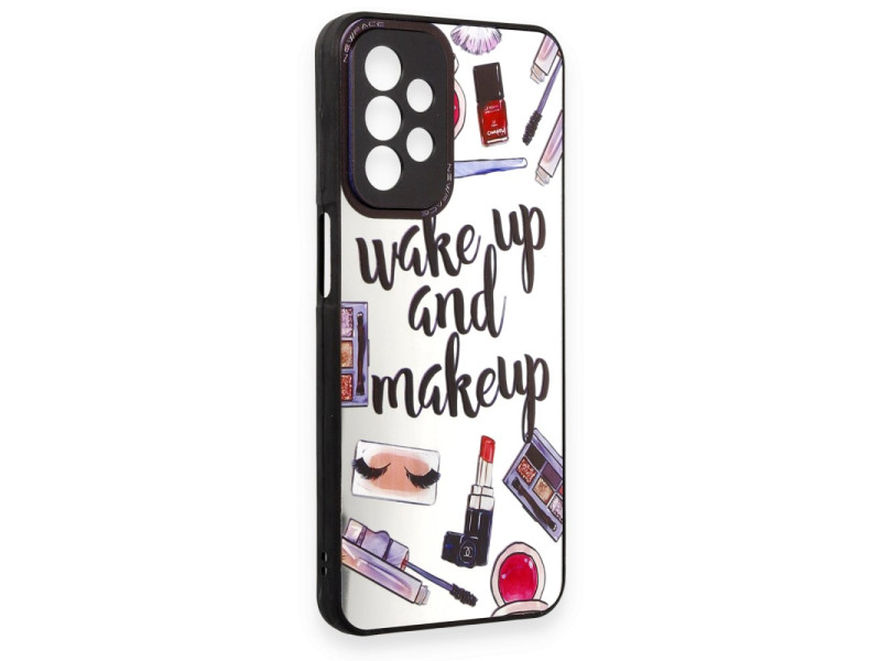 Newface Samsung Galaxy A23 4G Kılıf Mirror Desenli Kapak - Mirror - 3