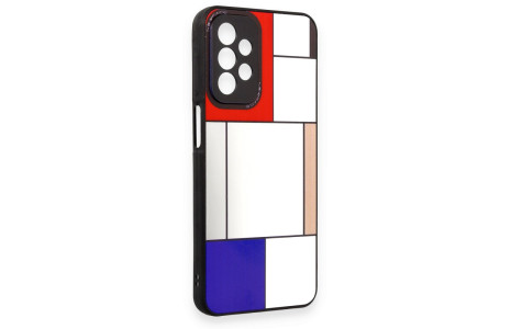 Newface Samsung Galaxy A23 4G Kılıf Mirror Desenli Kapak - Mirror - 9