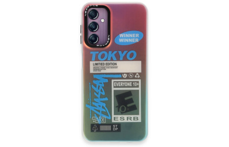 Newface Samsung Galaxy A24 4G Kılıf Estoril Desenli Kapak - Estoril - 1