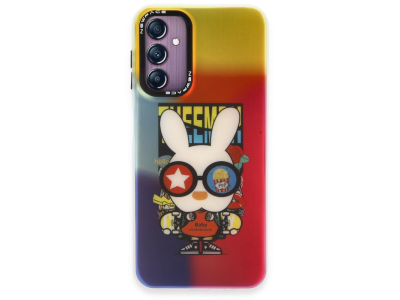 Newface Samsung Galaxy A24 4G Kılıf Estoril Desenli Kapak - Estoril - 10