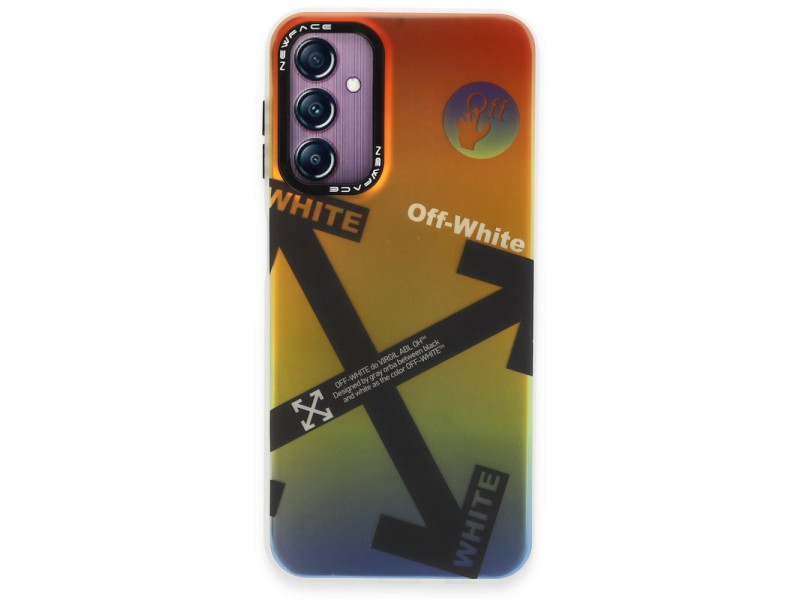 Newface Samsung Galaxy A24 4G Kılıf Estoril Desenli Kapak - Estoril - 5
