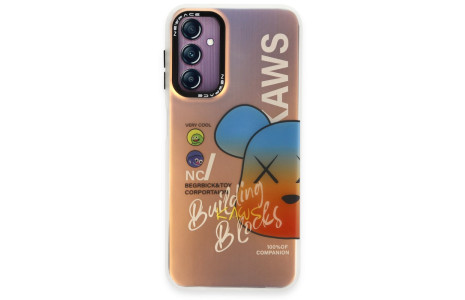 Newface Samsung Galaxy A24 4G Kılıf Estoril Desenli Kapak - Estoril - 6