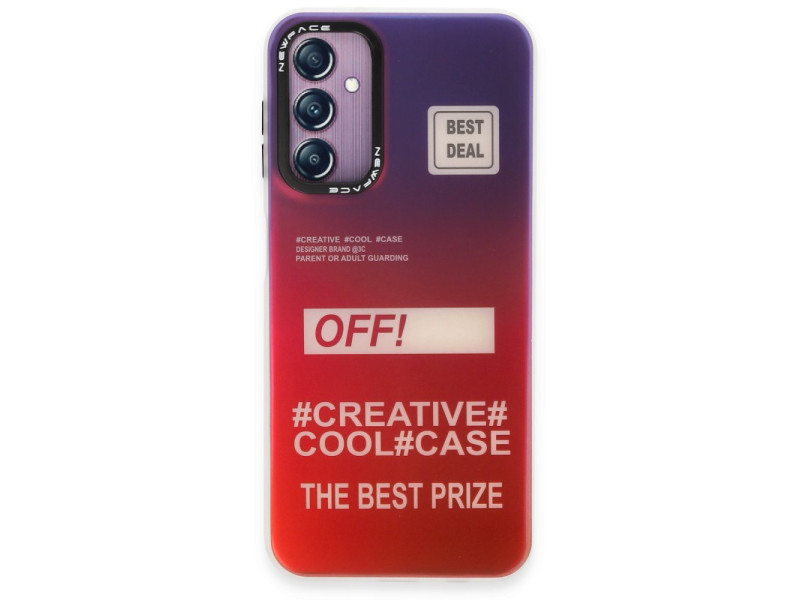 Newface Samsung Galaxy A24 4G Kılıf Estoril Desenli Kapak - Estoril - 9
