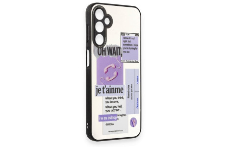 Newface Samsung Galaxy A24 4G Kılıf Mirror Desenli Kapak - Mirror - 4
