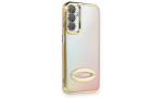 Newface Samsung Galaxy A24 4G Kılıf Slot Silikon - Gold