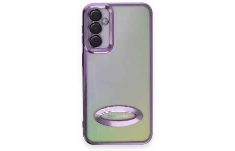 Newface Samsung Galaxy A24 4G Kılıf Slot Silikon - Mor