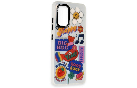 Newface Samsung Galaxy A32 Kılıf Estoril Desenli Kapak - Estoril - 15