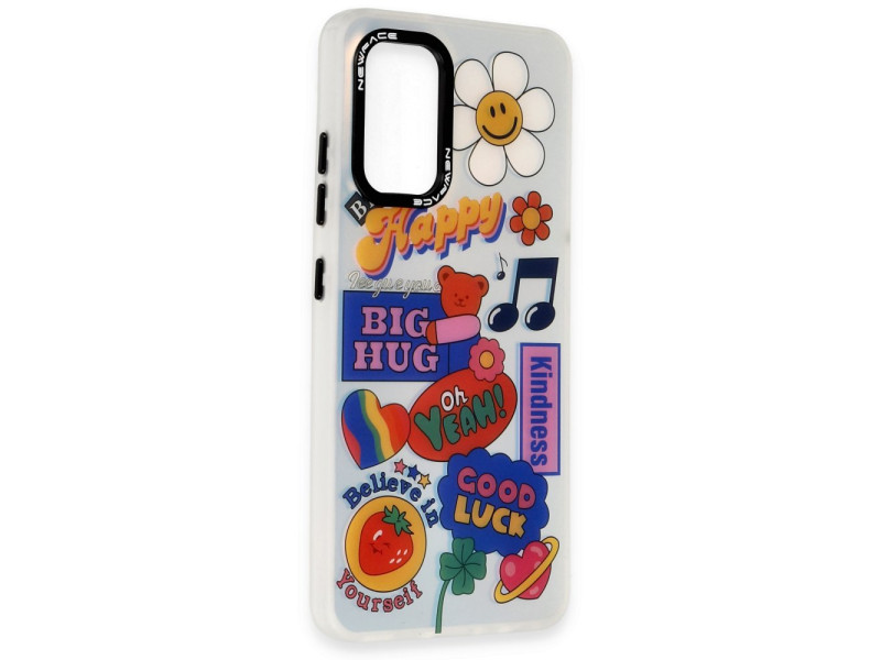Newface Samsung Galaxy A32 Kılıf Estoril Desenli Kapak - Estoril - 15