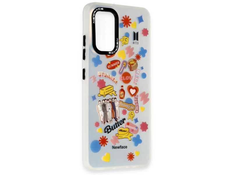Newface Samsung Galaxy A32 Kılıf Estoril Desenli Kapak - Estoril - 16