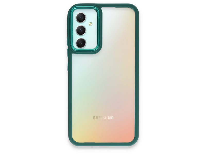 Newface Samsung Galaxy A34 5G Kılıf Dora Kapak - Haki Yeşil