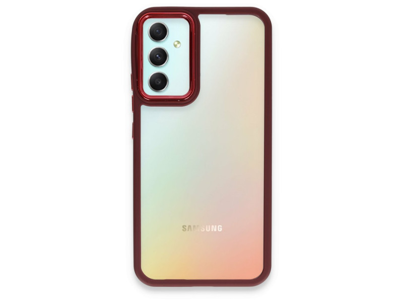Newface Samsung Galaxy A34 5G Kılıf Dora Kapak - Kırmızı