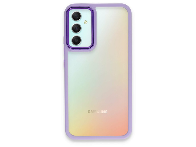 Newface Samsung Galaxy A34 5G Kılıf Dora Kapak - Lila