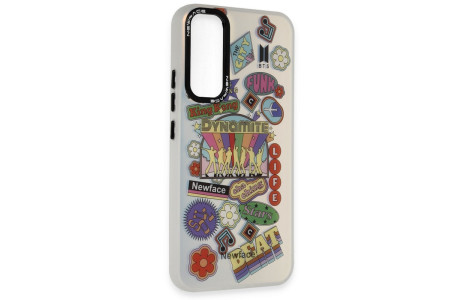 Newface Samsung Galaxy A34 5G Kılıf Estoril Desenli Kapak - Estoril - 14
