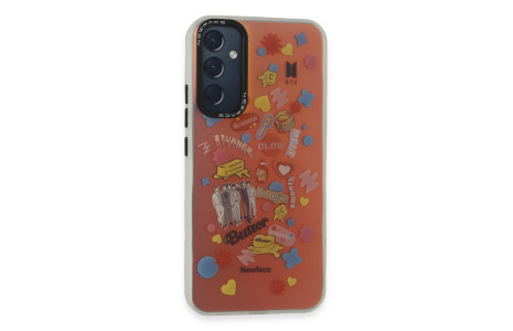 Newface Samsung Galaxy A34 5G Kılıf Estoril Desenli Kapak - Estoril - 16