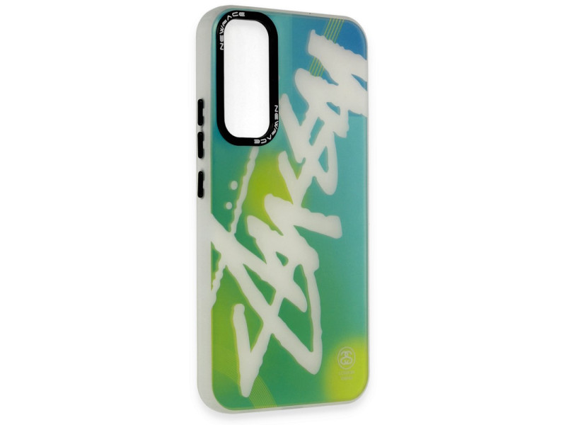 Newface Samsung Galaxy A34 5G Kılıf Estoril Desenli Kapak - Estoril - 2