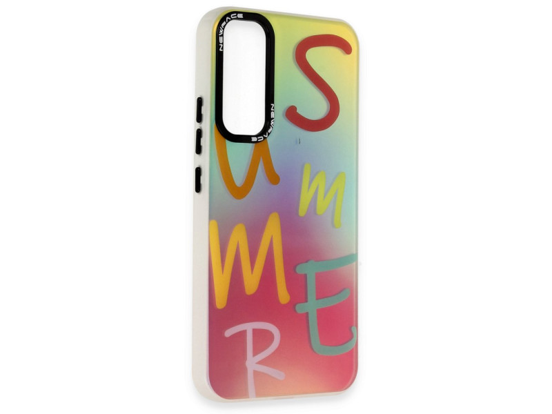 Newface Samsung Galaxy A34 5G Kılıf Estoril Desenli Kapak - Estoril - 3