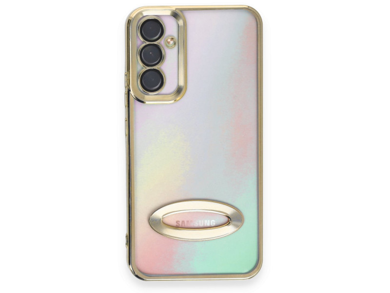 Newface Samsung Galaxy A34 5G Kılıf Slot Silikon - Gold