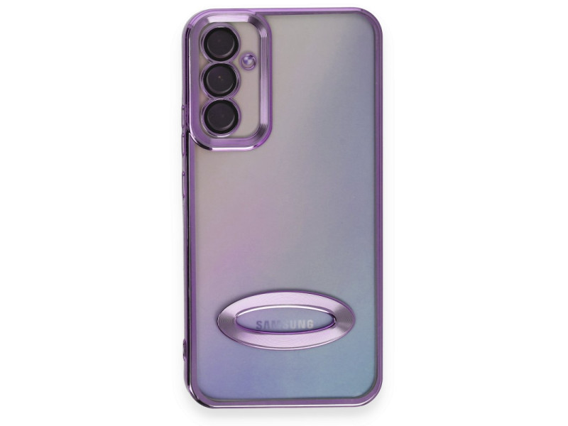 Newface Samsung Galaxy A34 5G Kılıf Slot Silikon - Mor