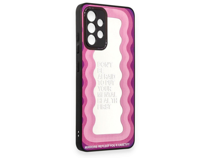 Newface Samsung Galaxy A52 Kılıf Mirror Desenli Kapak - Mirror - 11