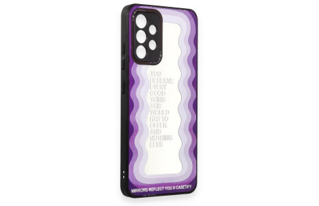 Newface Samsung Galaxy A52 Kılıf Mirror Desenli Kapak - Mirror - 5