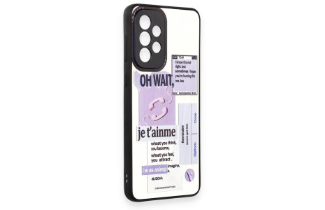 Newface Samsung Galaxy A53 5G Kılıf Mirror Desenli Kapak - Mirror - 4