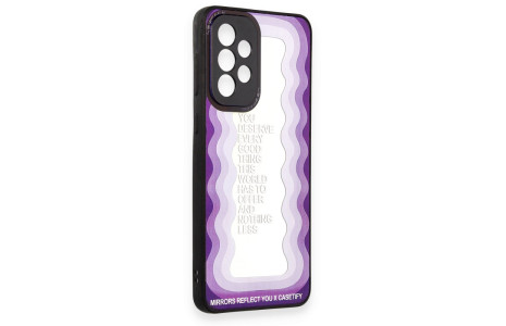 Newface Samsung Galaxy A53 5G Kılıf Mirror Desenli Kapak - Mirror - 5