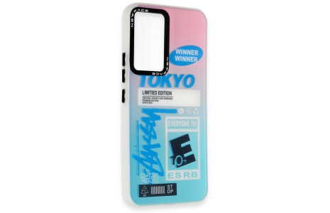 Newface Samsung Galaxy A54 5G Kılıf Estoril Desenli Kapak - Estoril - 1