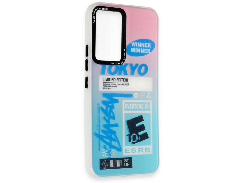 Newface Samsung Galaxy A54 5G Kılıf Estoril Desenli Kapak - Estoril - 1