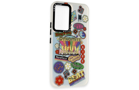 Newface Samsung Galaxy A54 5G Kılıf Estoril Desenli Kapak - Estoril - 14