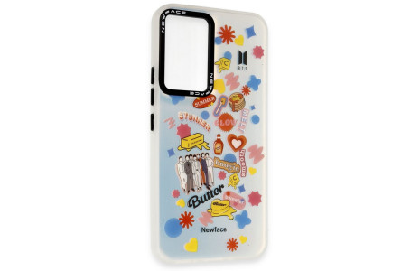 Newface Samsung Galaxy A54 5G Kılıf Estoril Desenli Kapak - Estoril - 16