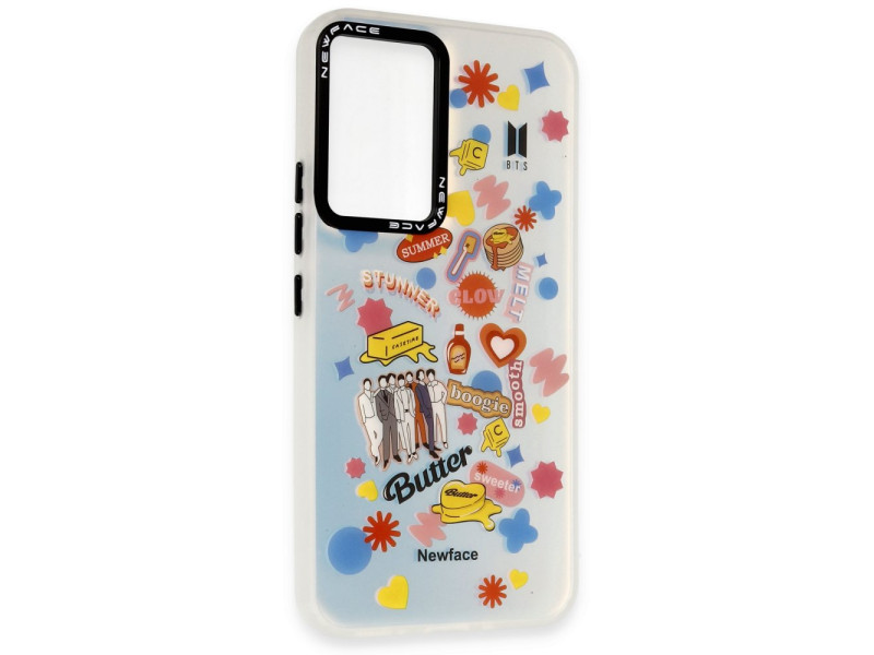 Newface Samsung Galaxy A54 5G Kılıf Estoril Desenli Kapak - Estoril - 16