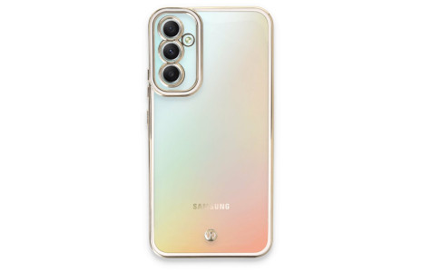 Newface Samsung Galaxy A54 5G Kılıf Liva Lens Silikon - Beyaz