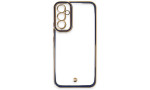 Newface Samsung Galaxy A54 5G Kılıf Liva Lens Silikon - Mavi