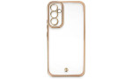 Newface Samsung Galaxy A54 5G Kılıf Liva Lens Silikon - Pudra