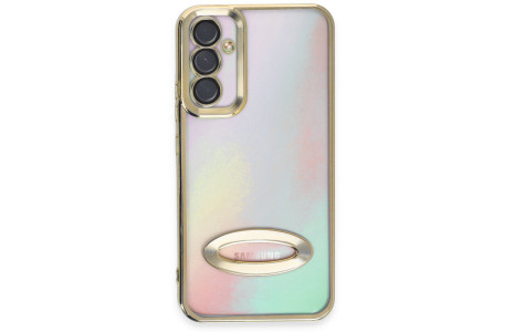 Newface Samsung Galaxy A54 5G Kılıf Slot Silikon - Gold