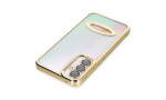 Newface Samsung Galaxy A54 5G Kılıf Slot Silikon - Gold