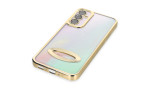 Newface Samsung Galaxy A54 5G Kılıf Slot Silikon - Gold