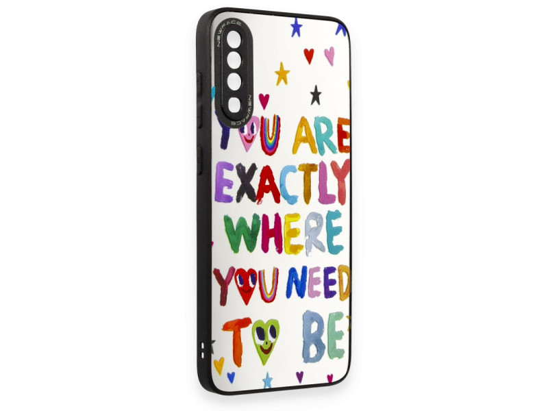 Newface Samsung Galaxy A70 Kılıf Mirror Desenli Kapak - Mirror - 10