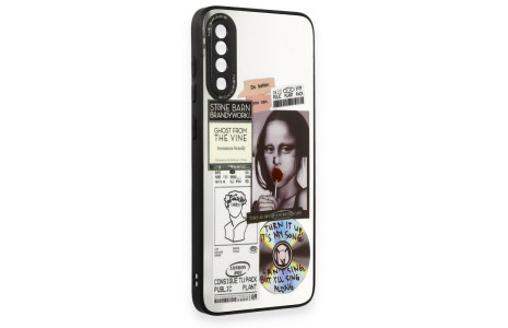 Newface Samsung Galaxy A70 Kılıf Mirror Desenli Kapak - Mirror - 2