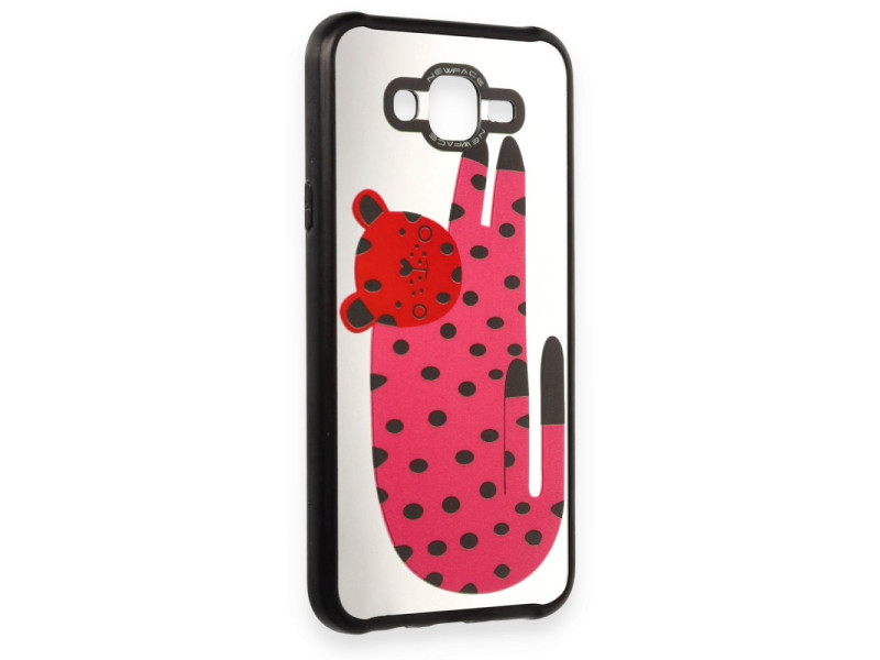 Newface Samsung Galaxy J7 Kılıf Mirror Desenli Kapak - Mirror - 12