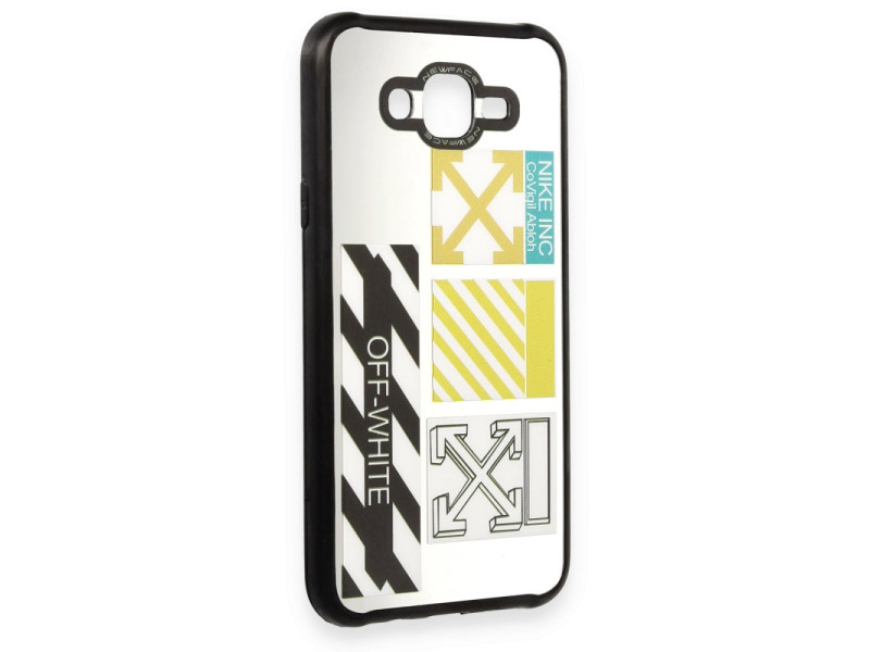 Newface Samsung Galaxy J7 Kılıf Mirror Desenli Kapak - Mirror - 6