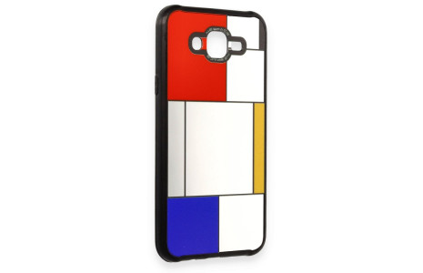 Newface Samsung Galaxy J7 Kılıf Mirror Desenli Kapak - Mirror - 9